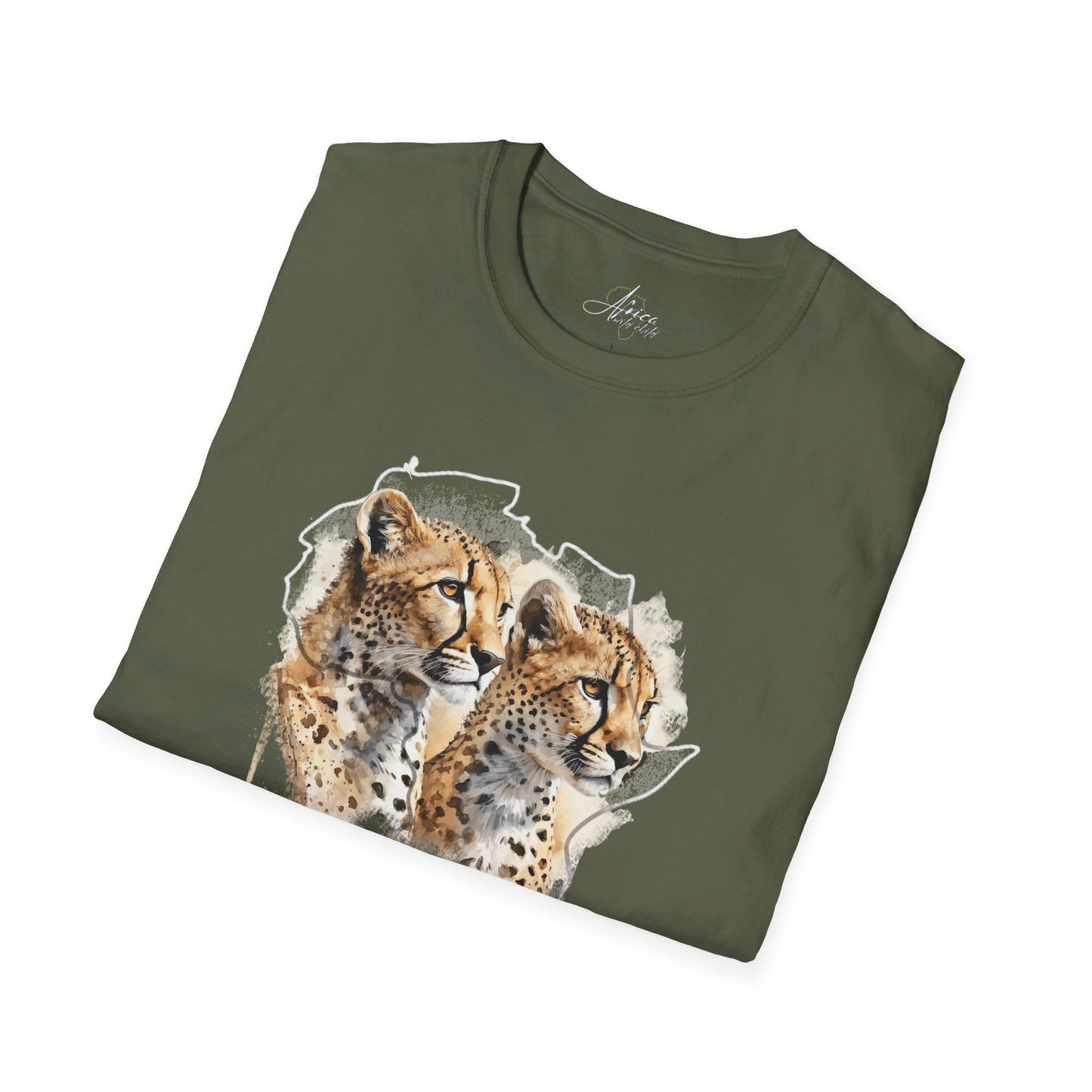 Africa Cheetahs - Adult Softstyle T-Shirt