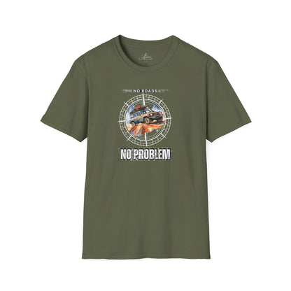 No Road No Problem - Adult Softstyle T-Shirt