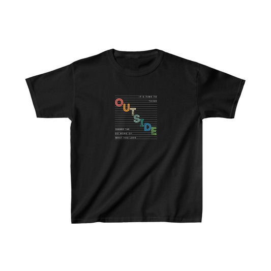 Think Outside - Kids Heavy Cotton Tee