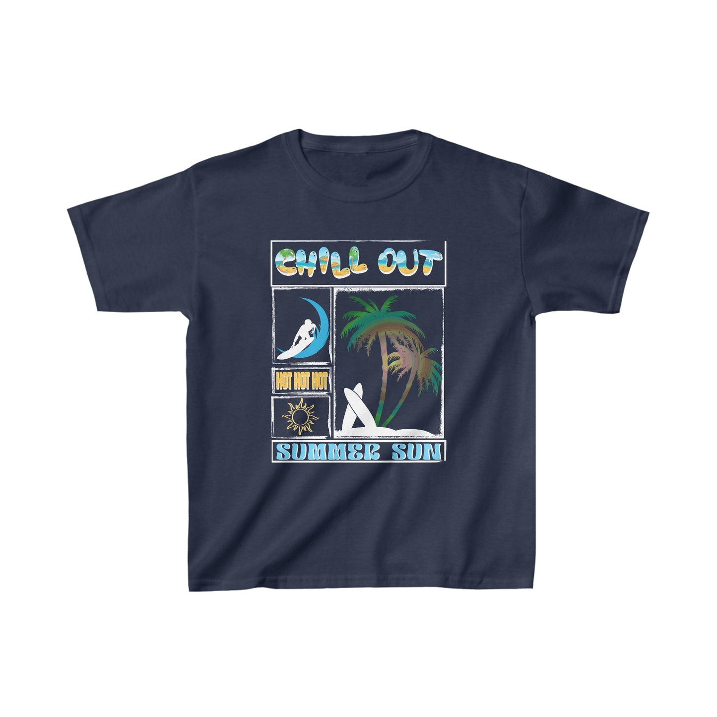 Chill Out - Kids Heavy Cotton Tee