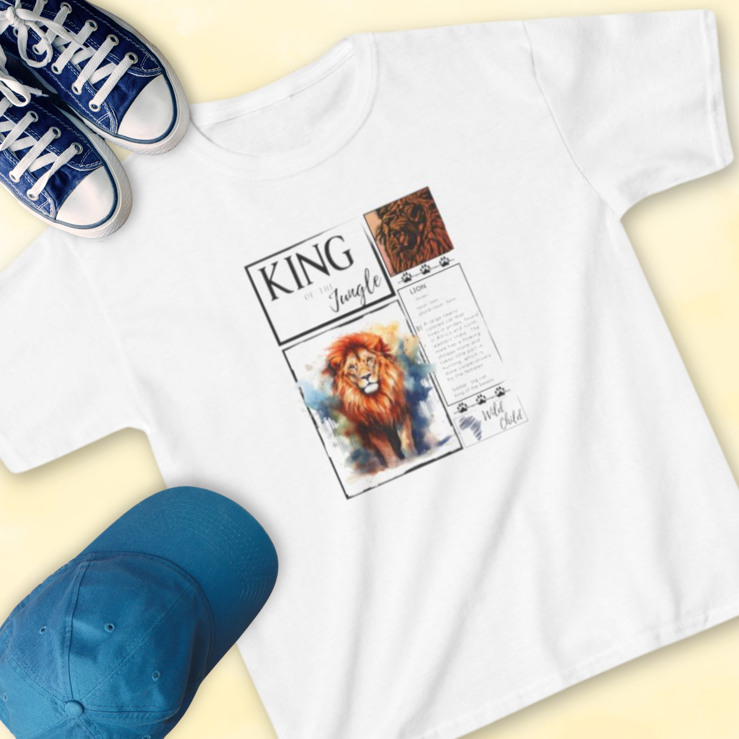 King of the Jungle - Kids Tee