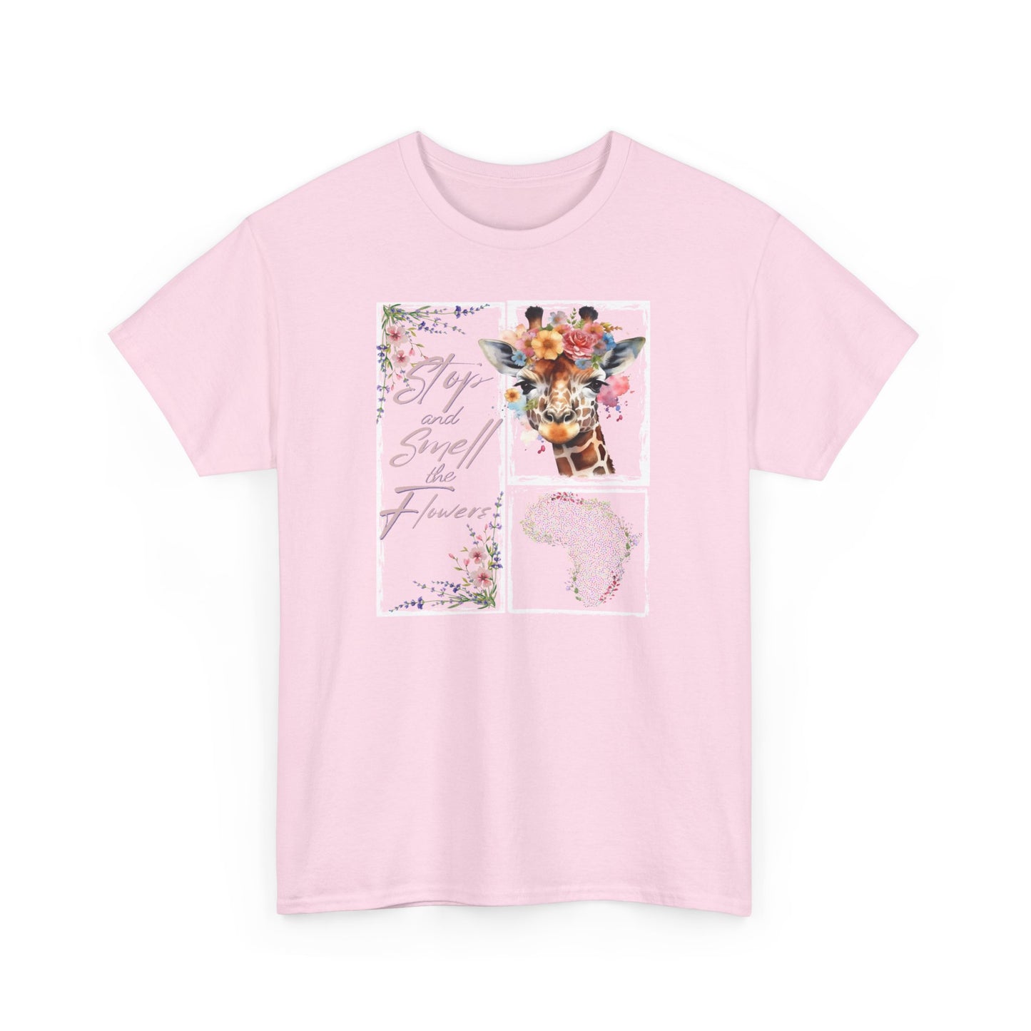 Smell the Flowers - Adult Heavy Cotton Tee