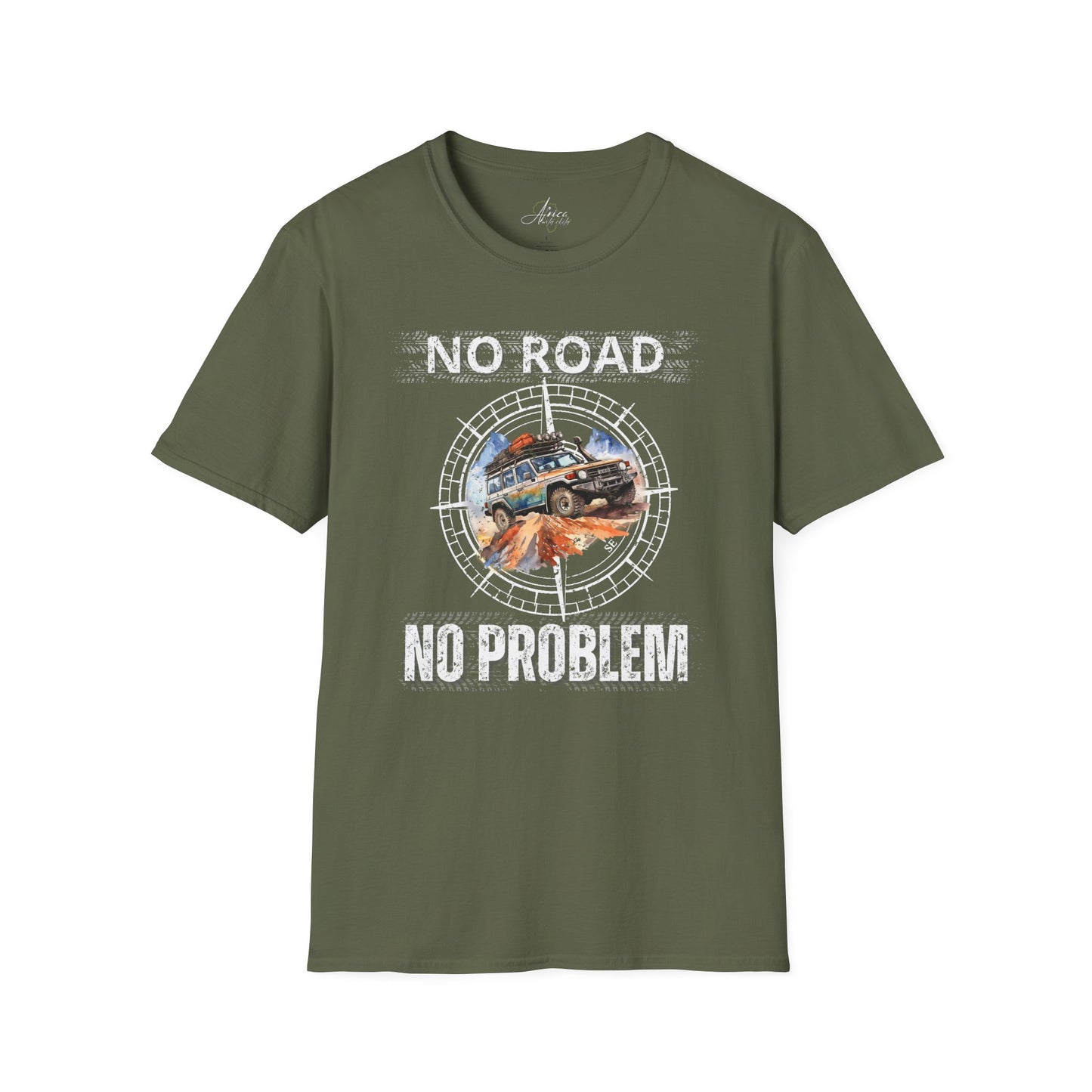 No Road No Problem - Adult T-Shirt