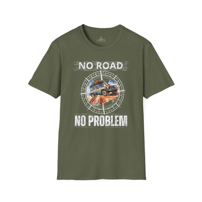 No Road No Problem - Adult T-Shirt