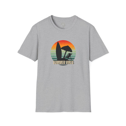 Retro Summer Vibes - Adult Heavy Cotton Tee