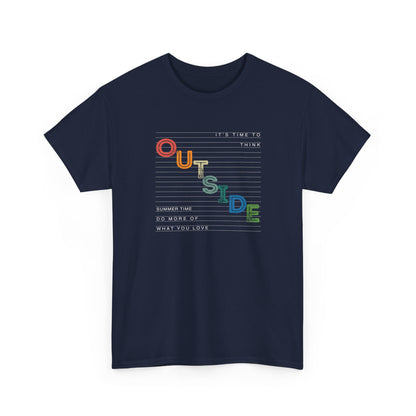 Think Outside - Adult Heavy Cotton Tee