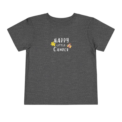 Happy Little Camper - Flower Butterfly - Toddler T-shirt