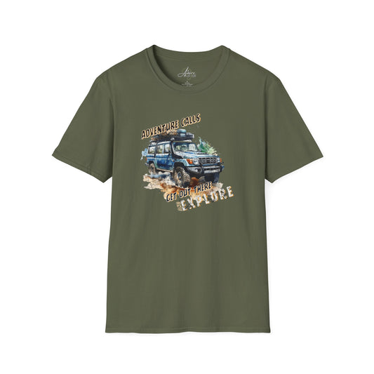 Adventure Calls - Adult Soft-style T-Shirt