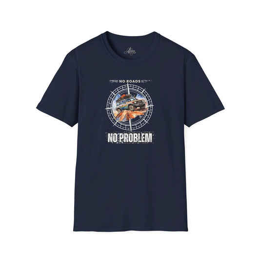 No Road No Problem - Adult Softstyle T-Shirt