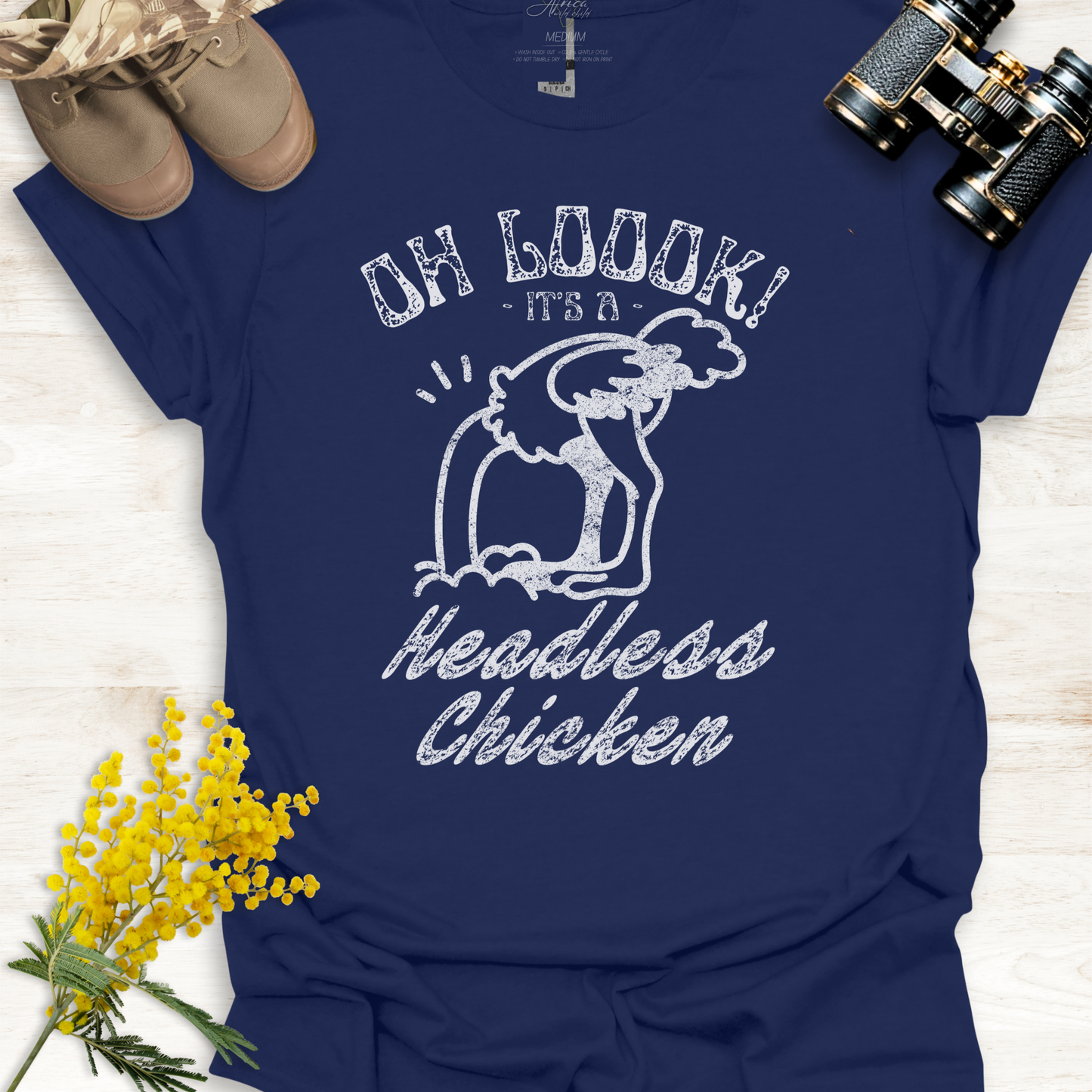 Chicken-Ostrich - Wildlife T-Shirt  🦔