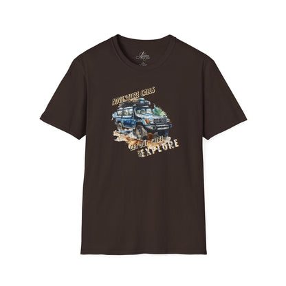 Adventure Calls - Adult Softstyle T-Shirt