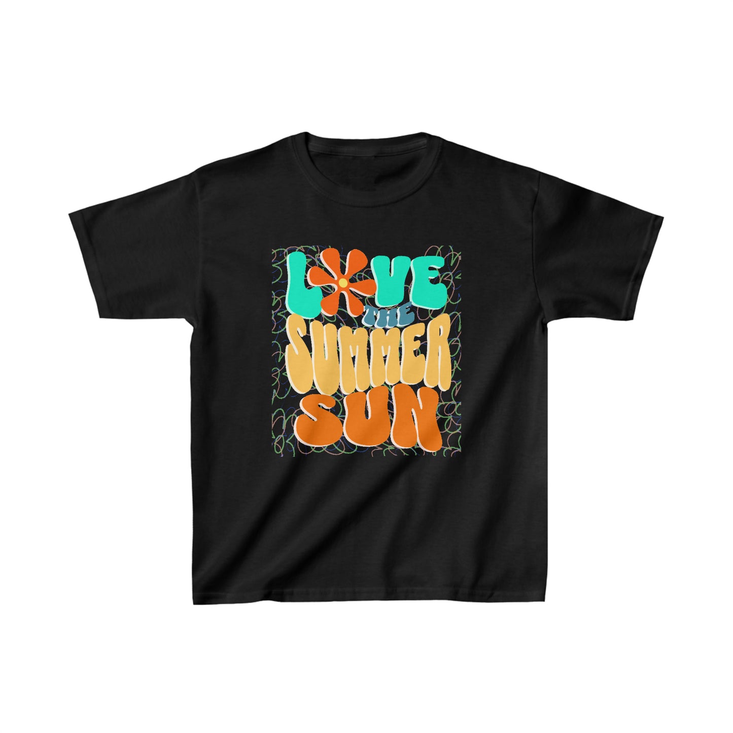 Love the Summer Sun - Kids Heavy Cotton Tee