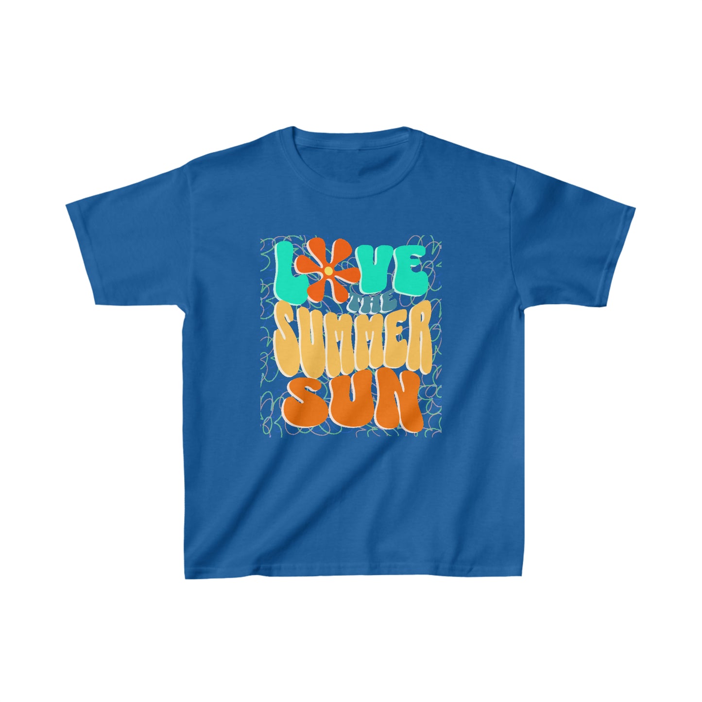 Love the Summer Sun - Kids Heavy Cotton Tee