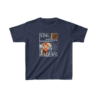 King of the Jungle - Kids Heavy Cotton Tee