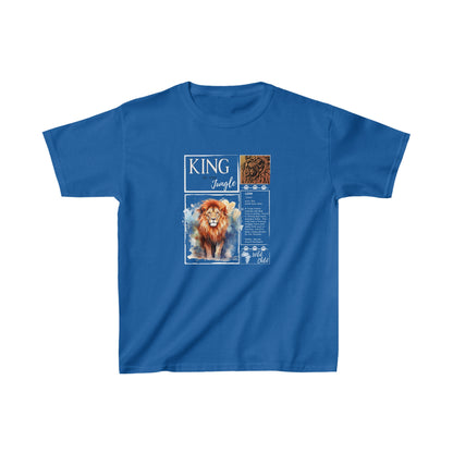 King of the Jungle - Kids Heavy Cotton Tee