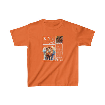 King of the Jungle - Kids Heavy Cotton Tee