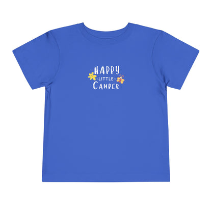 Happy Little Camper - Flower Butterfly - Toddler T-shirt