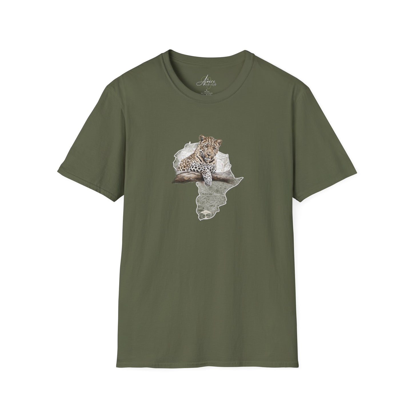 Africa Leopard - Adult Softstyle T-Shirt