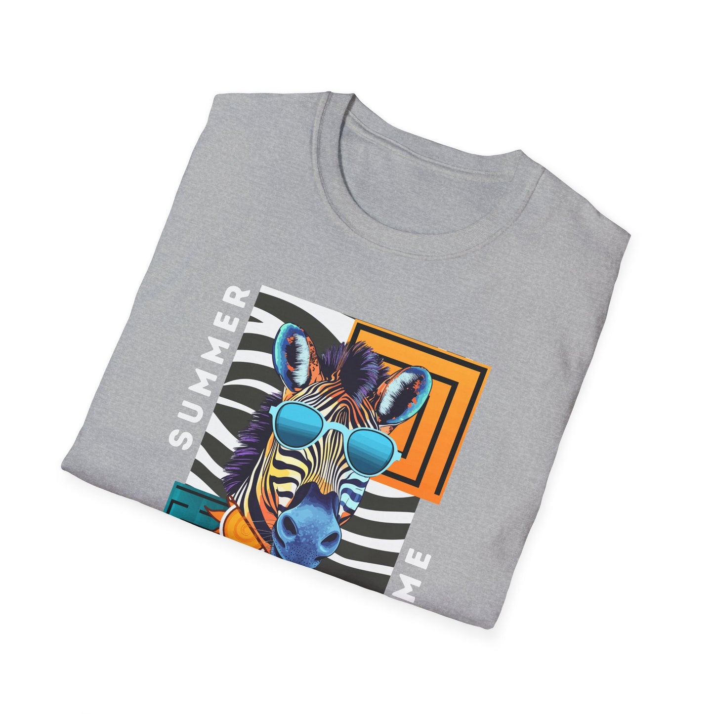 Cool Zebra - Adult Heavy Cotton Tee