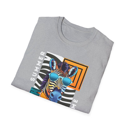 Cool Zebra - Adult Heavy Cotton Tee