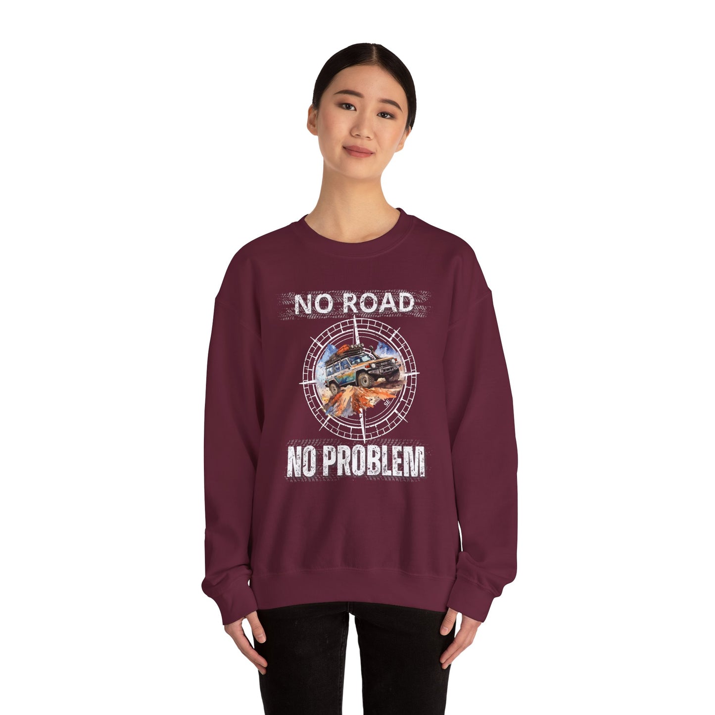 No Road No Problem - Adult Sweatshirt