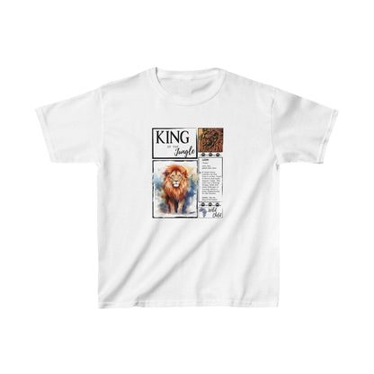 King of the Jungle - Kids Heavy Cotton Tee