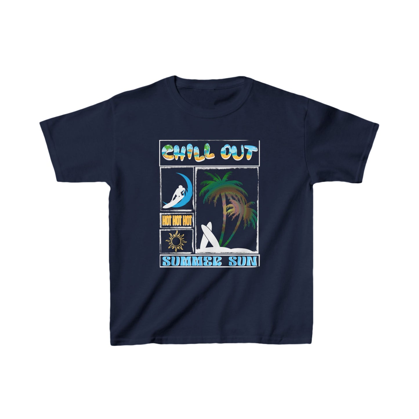 Chill Out - Kids Heavy Cotton Tee