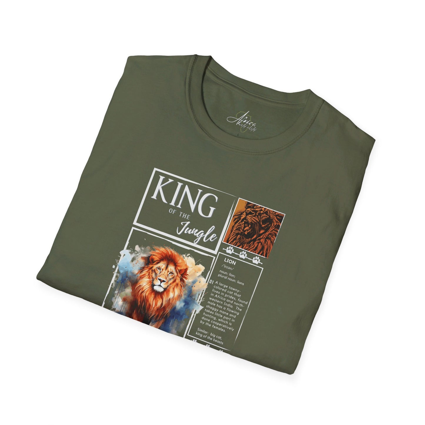 King of the Jungle - Unisex Heavy Cotton Tee