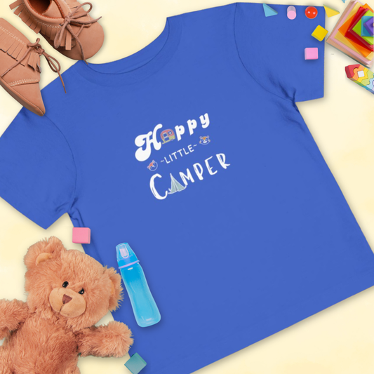 Happy Little Camper Animals - Toddler T-shirt