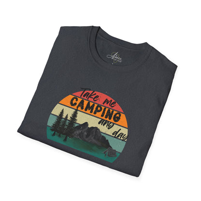Take Me Camping - Unisex Heavy Cotton Tee