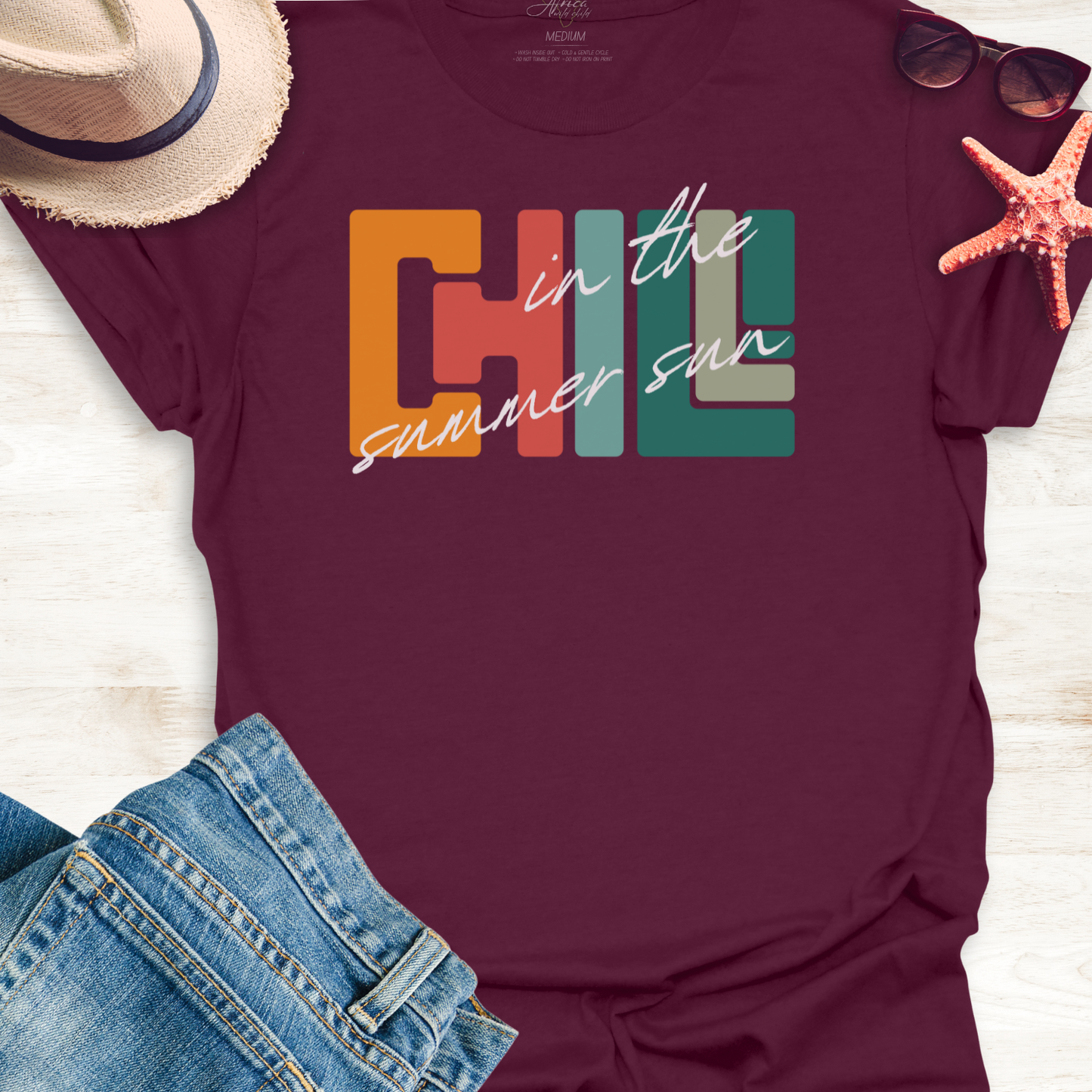 Wild Nature T-Shirt - Chill in the Summer Sun