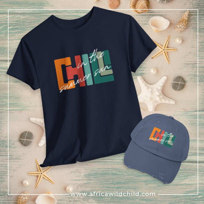 Chill in the Summer Sun Cap & T-Shirt