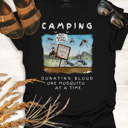 Donating Blood  - Adult T-Shirt