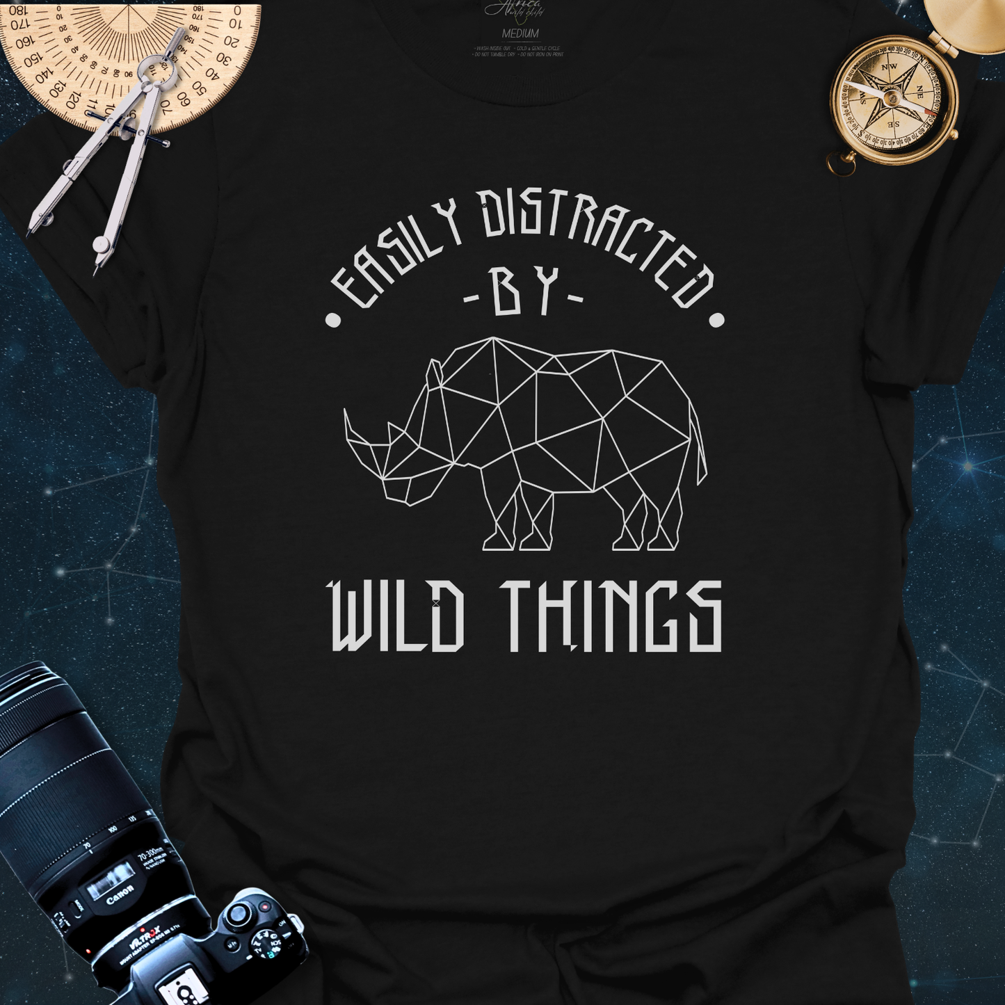 Africa Rhino - Wildlife T-Shirt   🦏