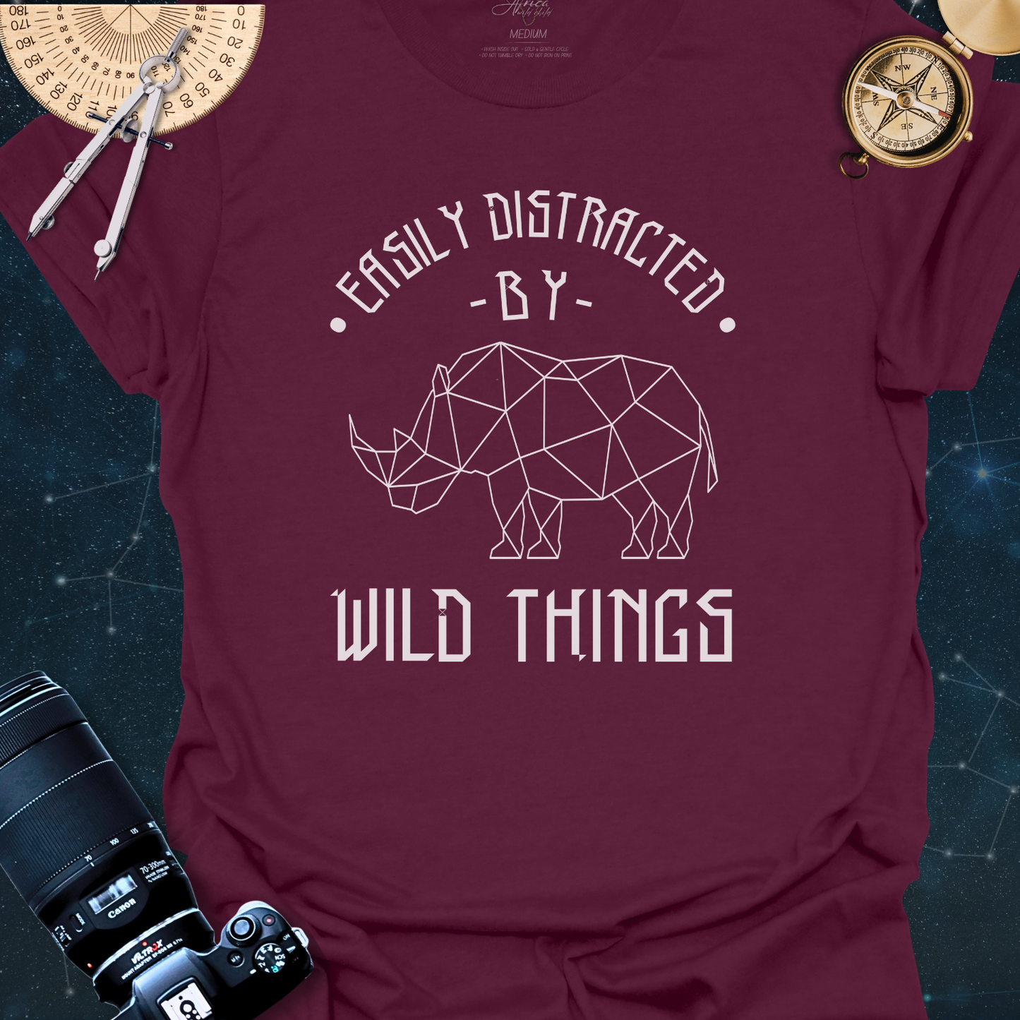 Africa Rhino - Wildlife T-Shirt   🦏