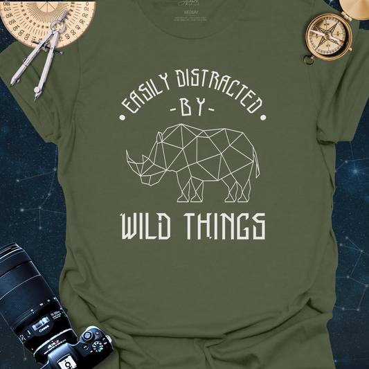 Africa Rhino - Wildlife T-Shirt   🦏