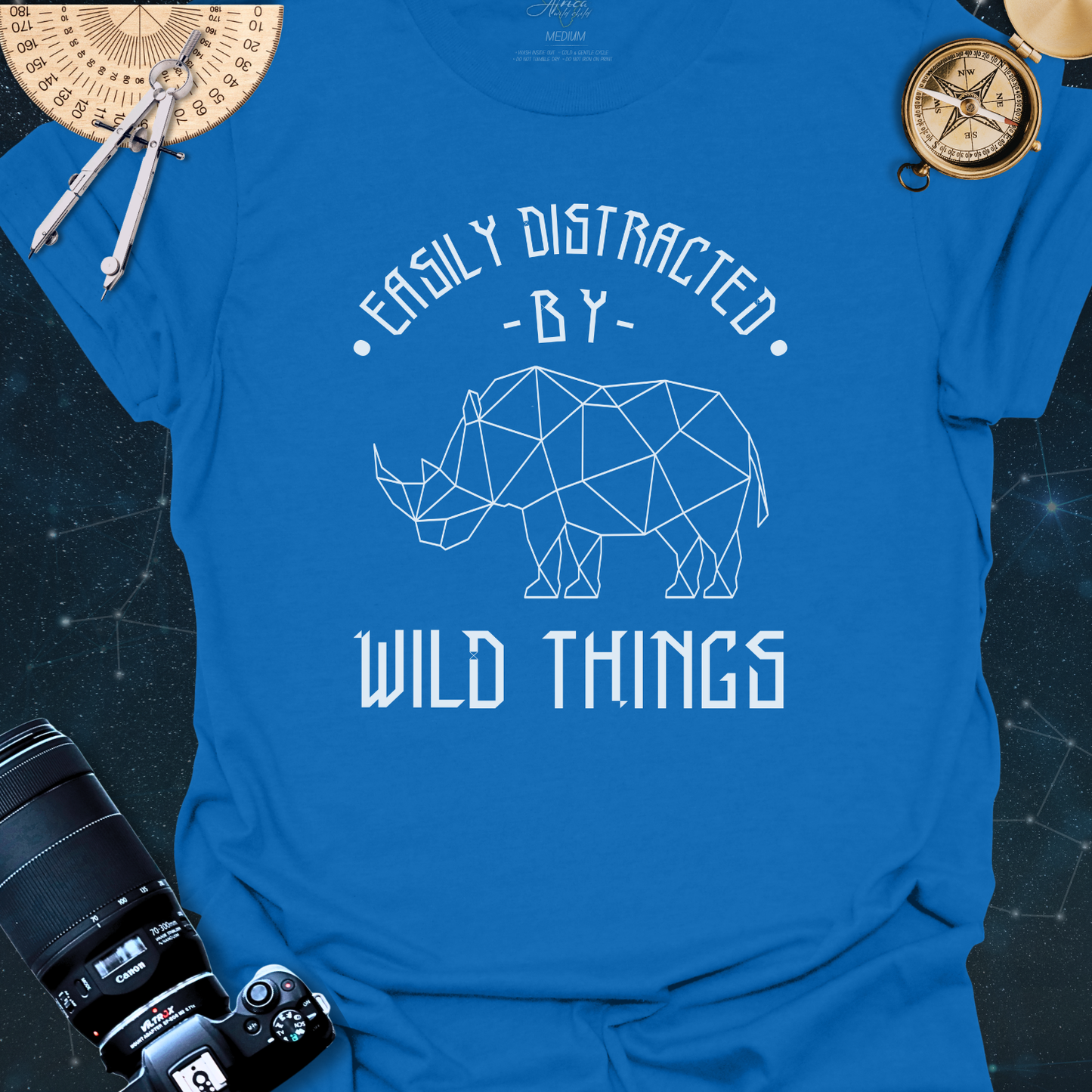 Africa Rhino - Wildlife T-Shirt   🦏