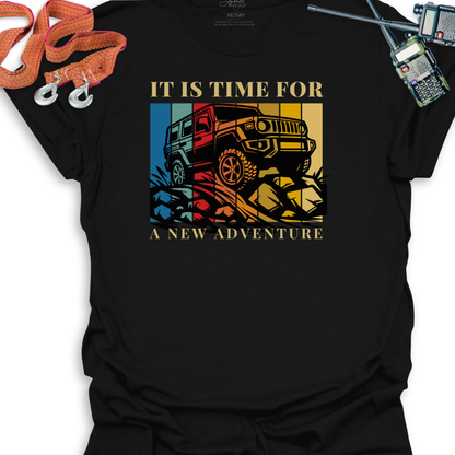 4x4 Adventure T-Shirt - It's Time