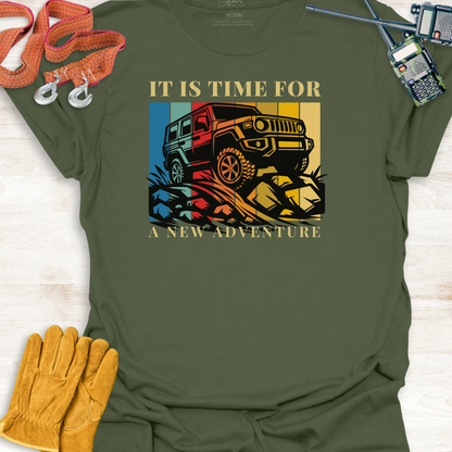 4x4 Adventure T-Shirt - It's Time