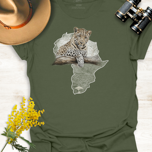 Africa Leopard - Adult T-Shirt