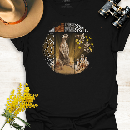 Meerkat Wildlife T-Shirt 🐈