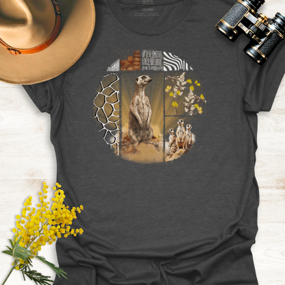 Meerkat Wildlife T-Shirt 🐈