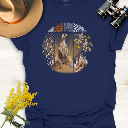 Meerkat Wildlife T-Shirt 🐈