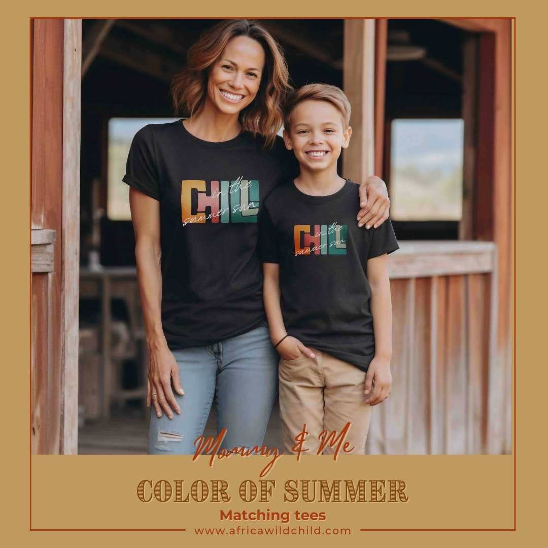 Mommy & Me Bundle -  Chill Tees Black