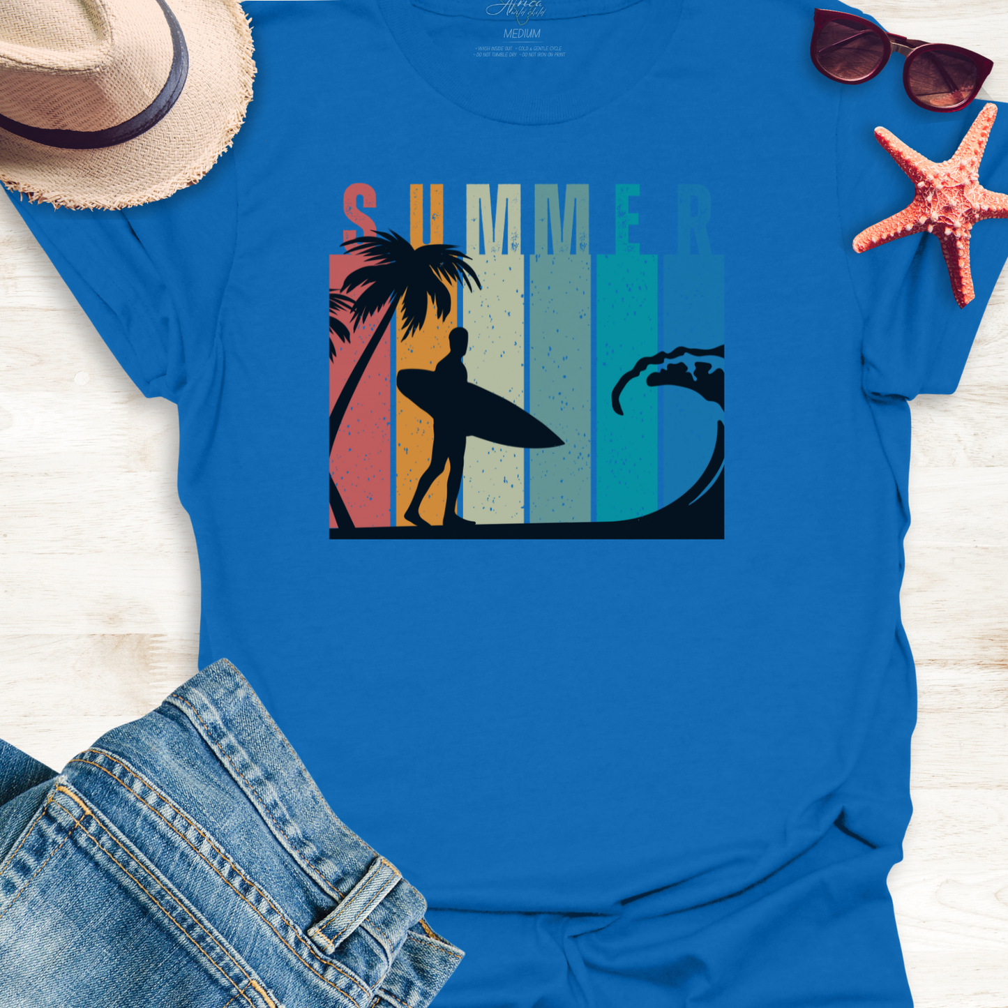 Summer Surf  - Surfing T-Shirt