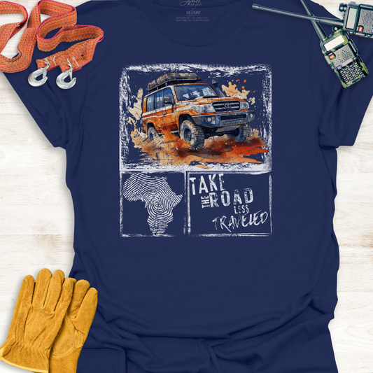Road Less Traveled - Adult T-Shirt
