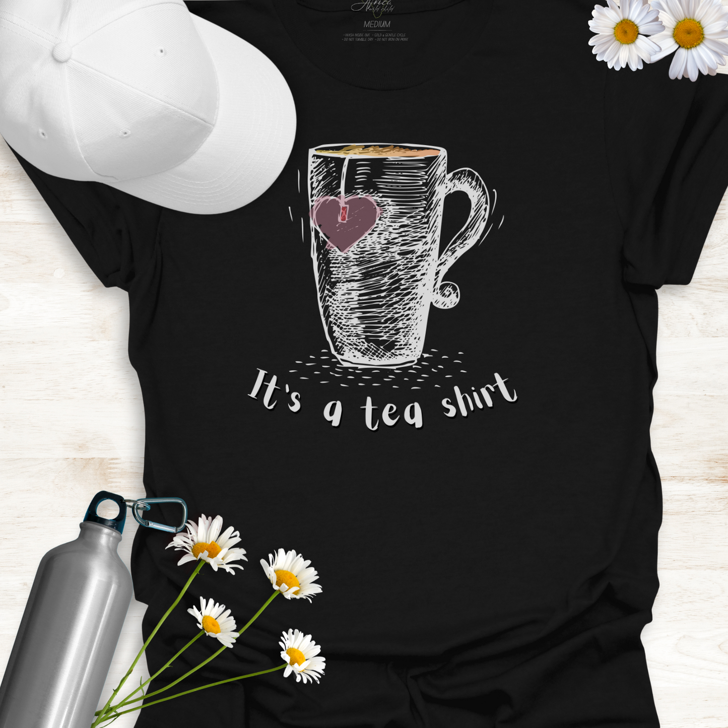 Funny Camping T-Shirt - It's a TEA shirt