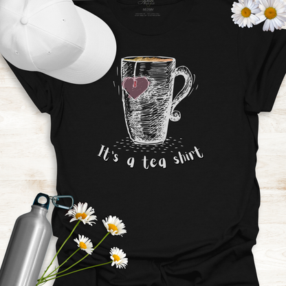 Funny Camping T-Shirt - It's a TEA shirt