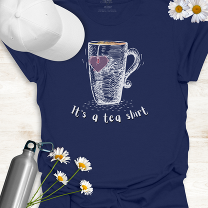 Funny Camping T-Shirt - It's a TEA shirt