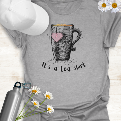 Funny Camping T-Shirt - It's a TEA shirt